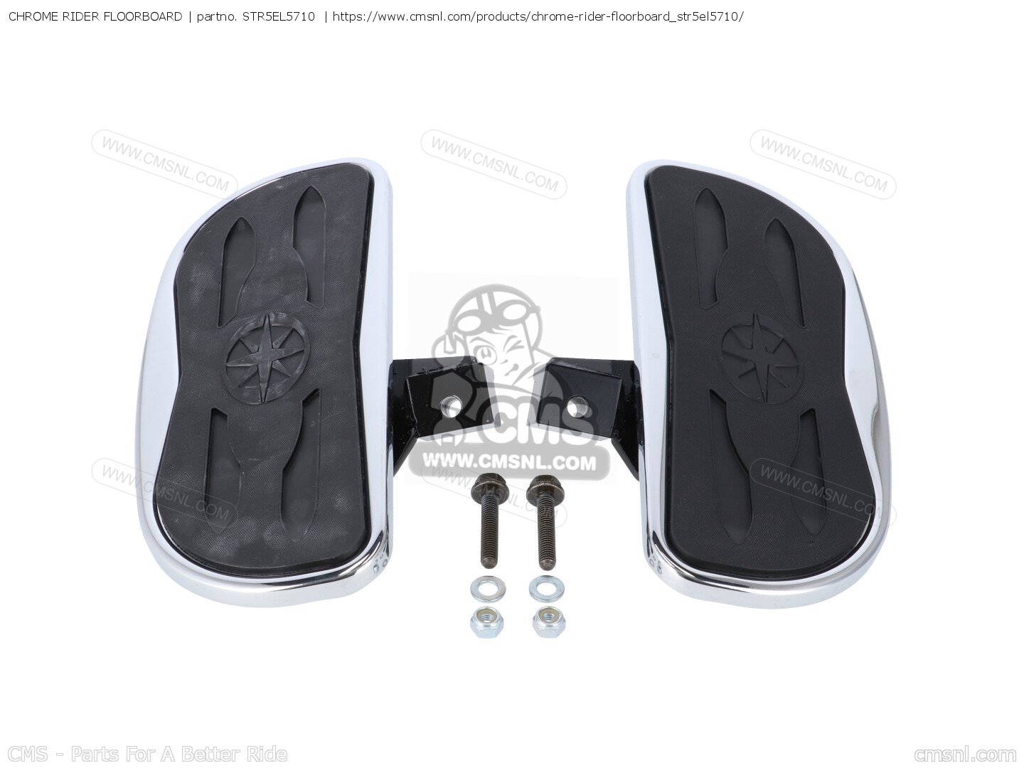 STR5EL5710 Chrome Rider Floorboard Yamaha buy the STR5EL5710 at CMSNL