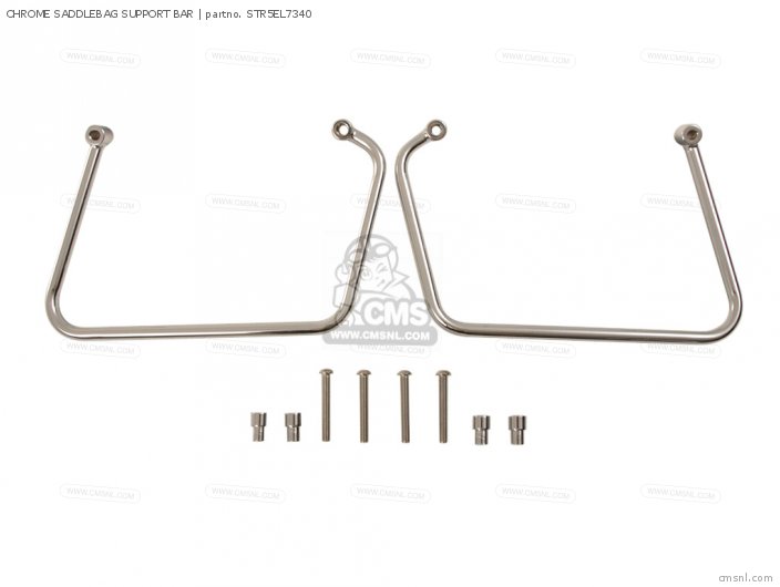 Yamaha CHROME SADDLEBAG SUPPORT BAR STR5EL7340