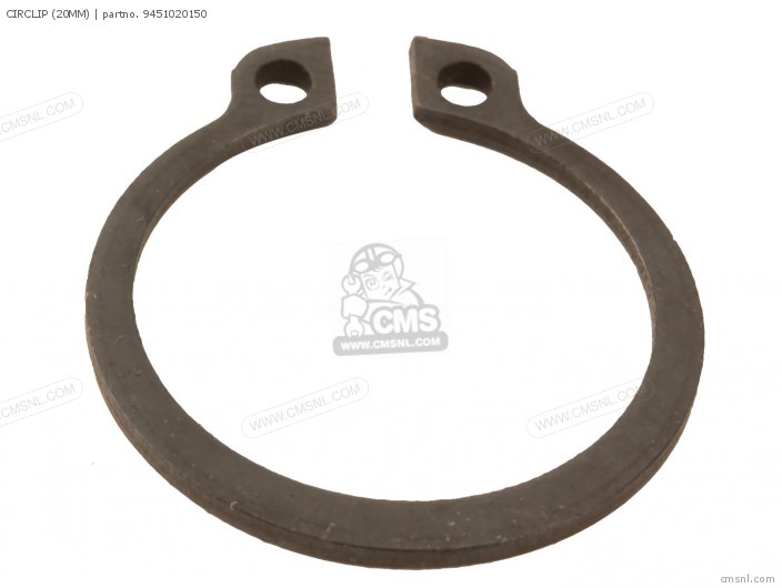 94510-25000 Circlip, 25M/M, 9451025000 Honda - PC50, CA175K3, CB450K3 - Foto 2