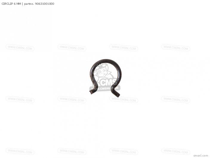 Honda CIRCLIP 6 MM 90631001000 Honda CIRCLIP 6 MM 90631001000