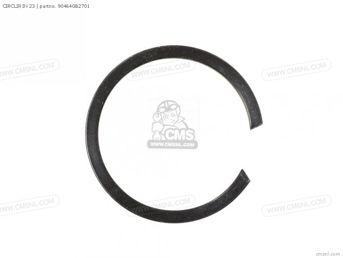 Honda CIRCLIP,IN 23 90464GB2701 Honda CIRCLIP,IN 23 90464GB2701