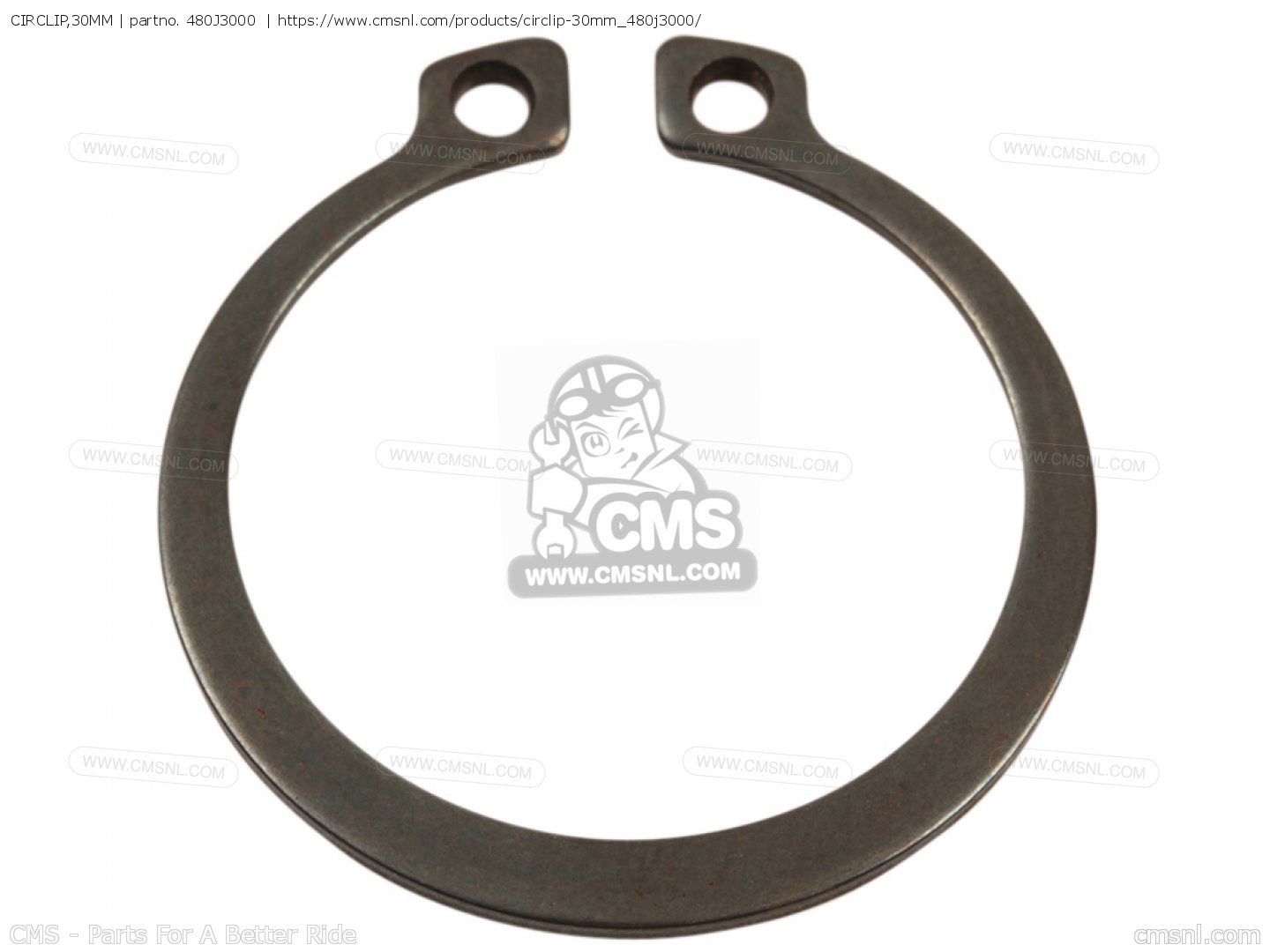 CIRCLIP-TYPE-C,30MM for Kawasaki - order at CMSNL