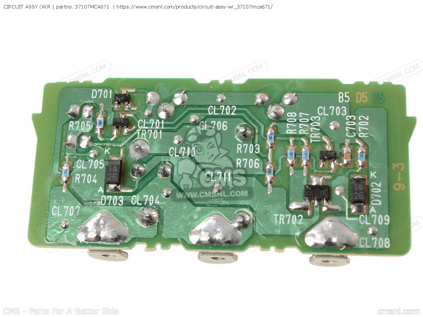 Circuit Assy (w.r For Gl1800a Goldwing 2004 (4) European Direct Sales 