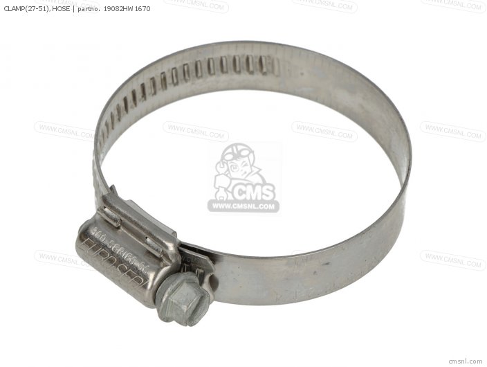 Honda CLAMP(27-51),HOSE 19082HW1670 Honda CLAMP(27-51),HOSE 19082HW1670