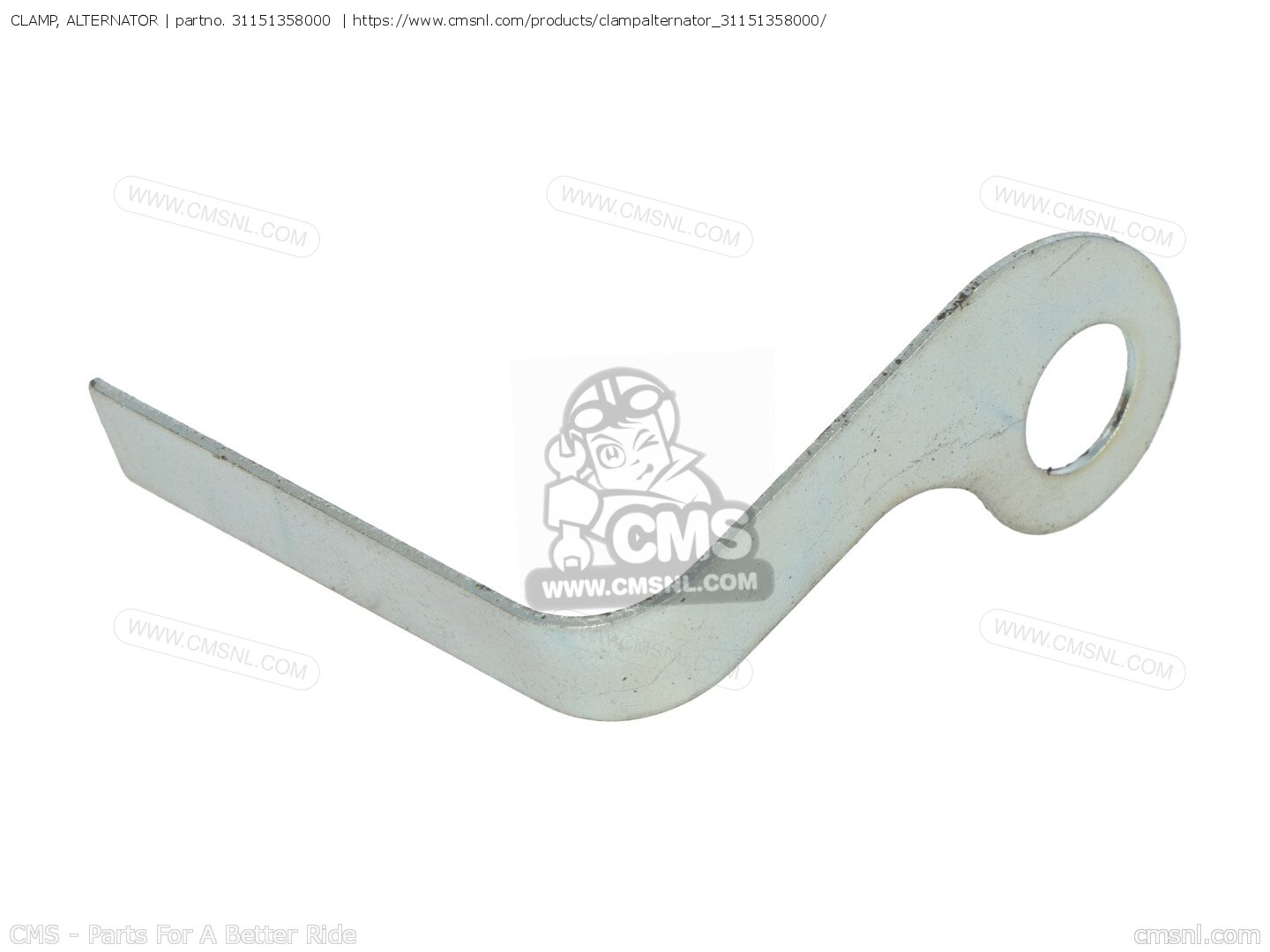 31151358000 Clamp, Alternator Honda buy the 31151358000 at CMSNL
