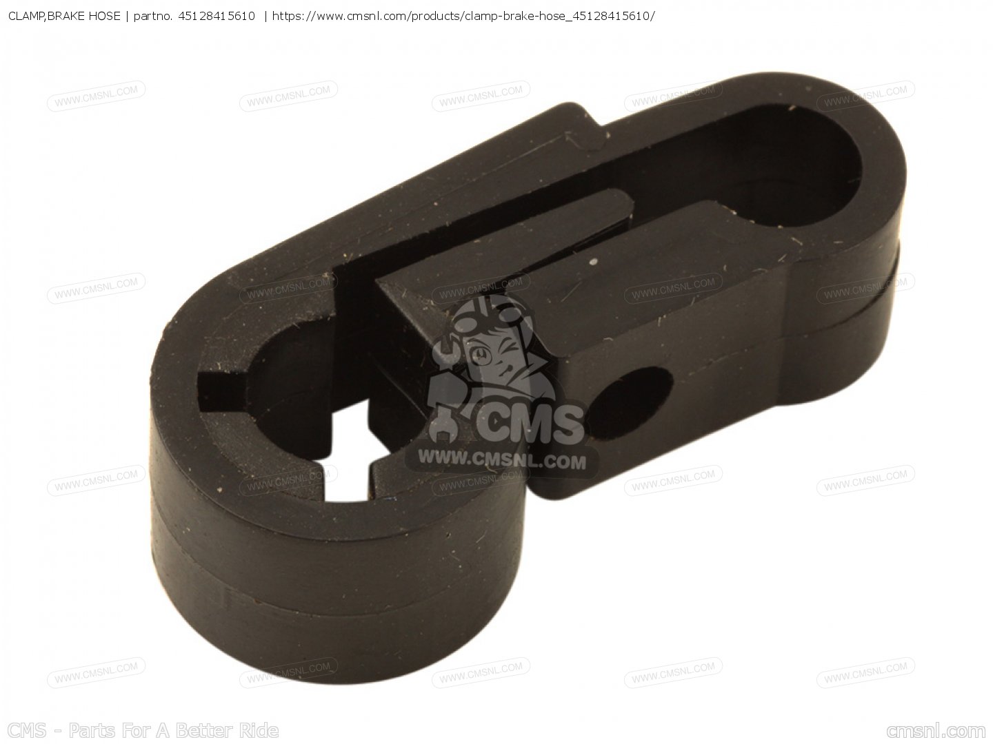 CLAMP,BRAKE HOSE for CX500C CUSTOM 1981 (B) GERMANY / FULL POWER order at CMSNL