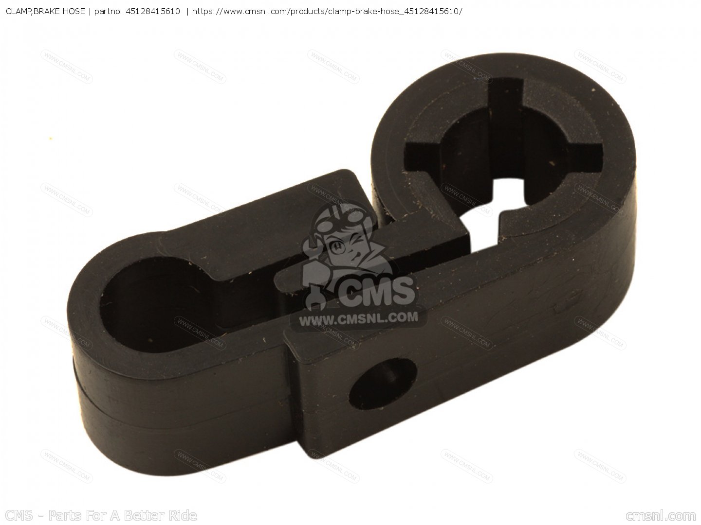 CLAMP,BRAKE HOSE for CX500C CUSTOM 1981 (B) GERMANY / FULL POWER