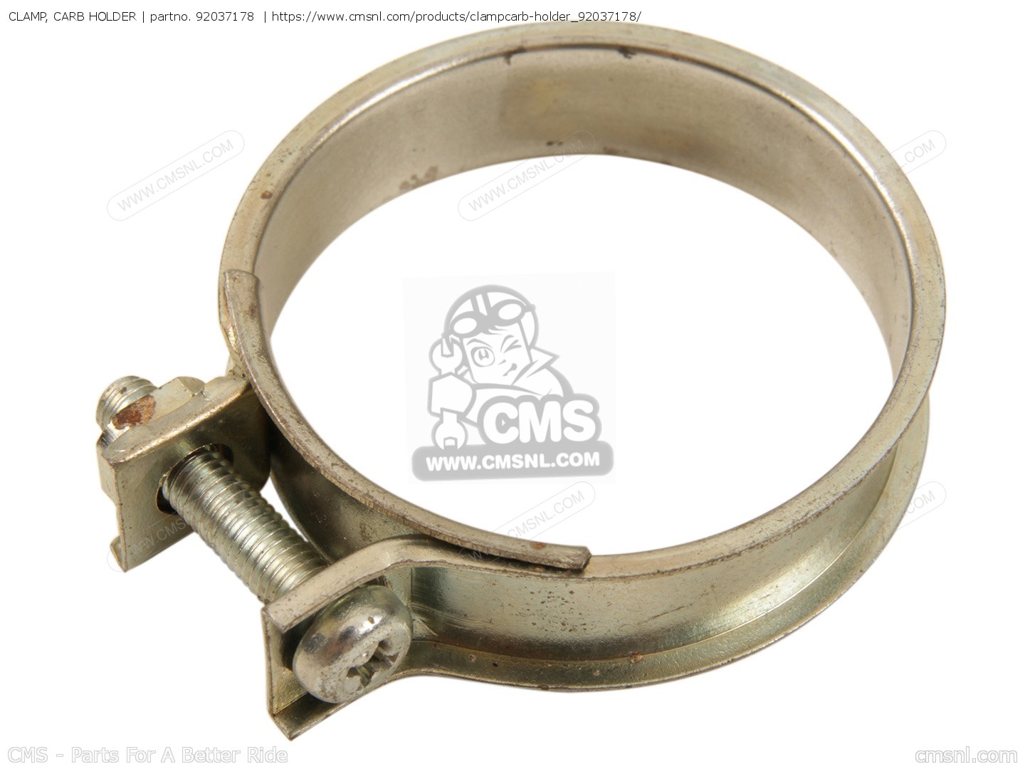 CLAMP, CARB HOLDER for KZ1000A1 1977 CANADA order at CMSNL