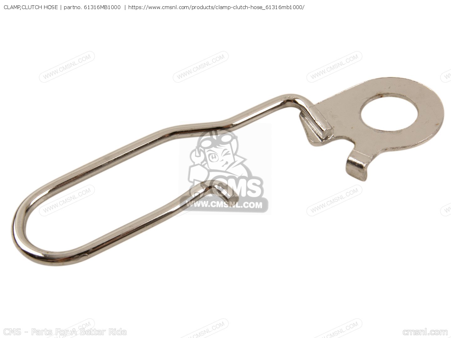 61316MB1000 Clamp,clutch Hose Honda buy the 61316MB1000 at CMSNL