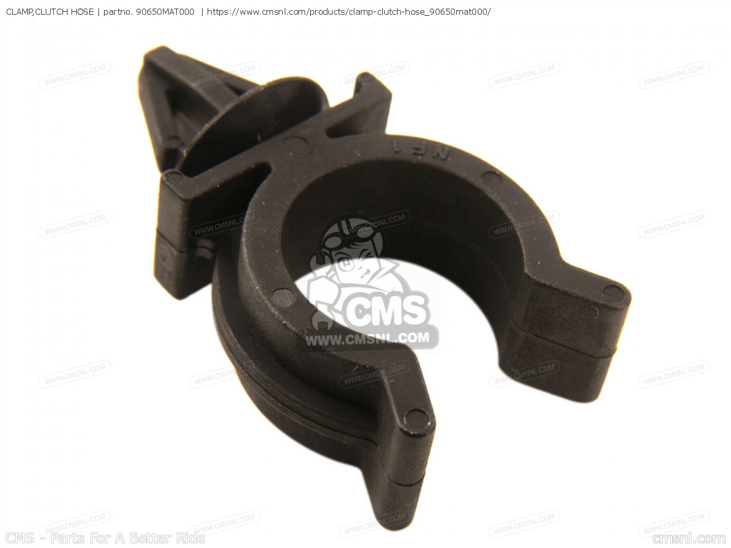 CLAMP,CLUTCH HOSE for CBR1100XX SUPERBLACKBIRD 2001 (1) USA order at