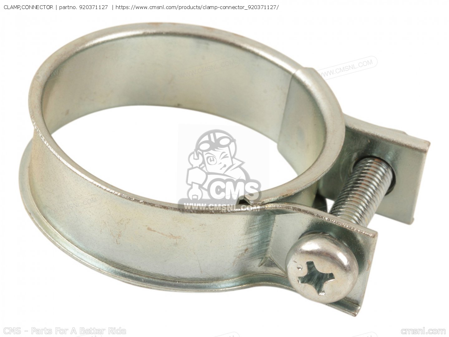 920371127: CLAMP,CONNECTOR Kawasaki - buy the 92037-1127 at CMSNL