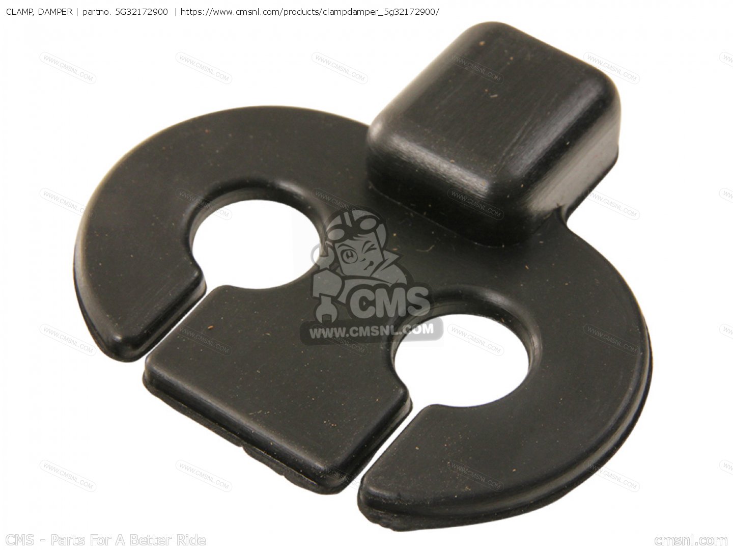 5G32172900 Clamp, Damper Yamaha buy the 5G32172900 at CMSNL