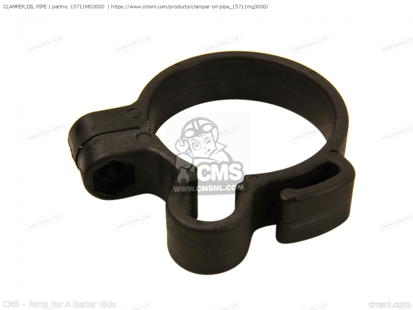 CLAMPER,OIL PIPE for XL600R 1985 (F) USA order at CMSNL
