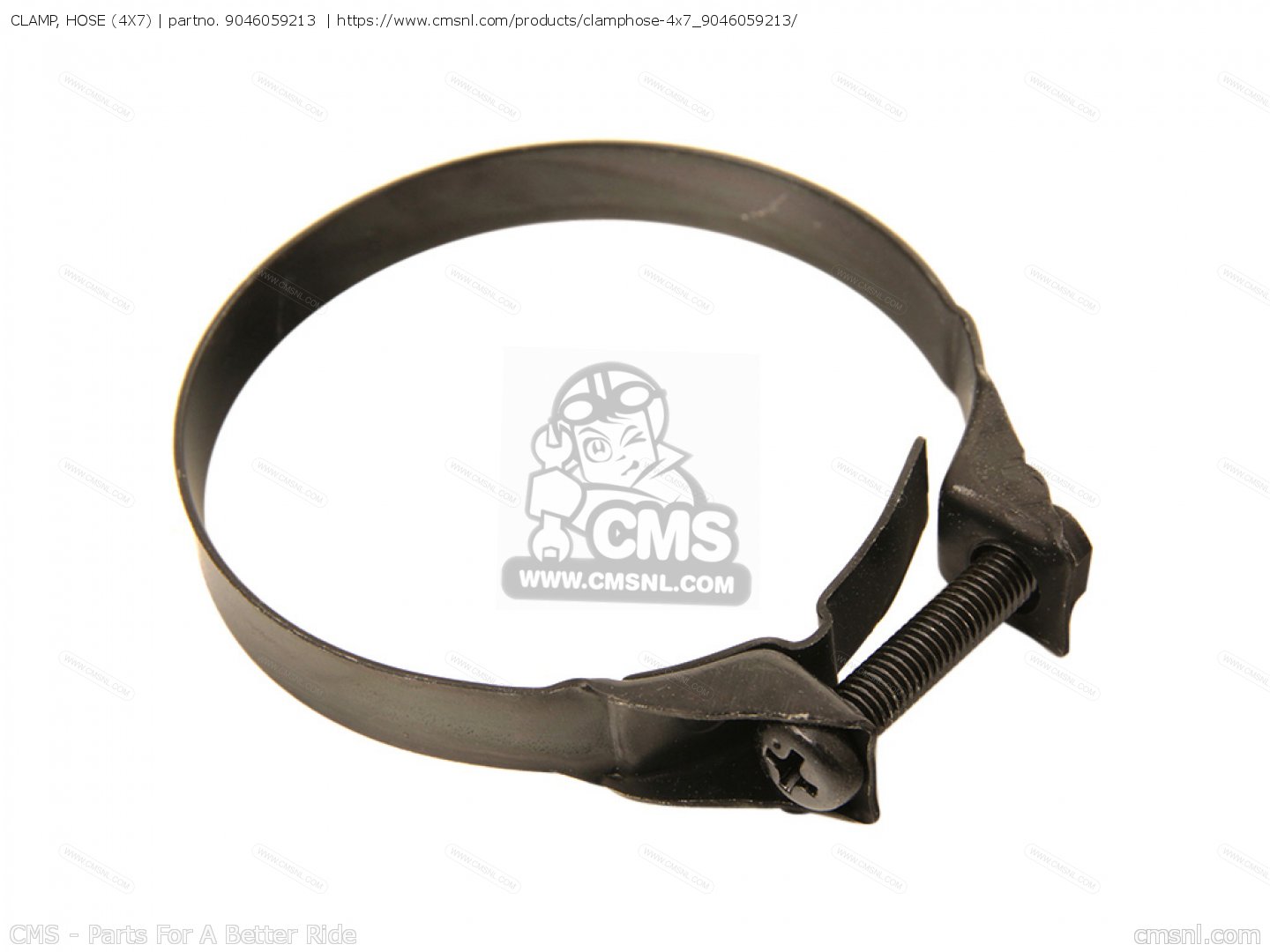 9046059213 Clamp, Hose (4x7) Yamaha buy the 9046059213 at CMSNL