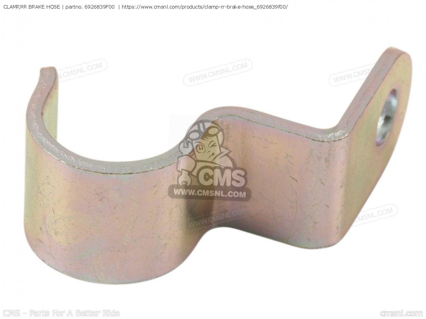 6926839F00 Clamp,rr Brake Hose Suzuki buy the 6926839F00 at CMSNL