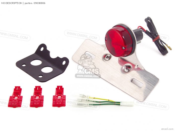 Classic Tail Lamp Kit  (red )  12v Monkey ?gorilla  (reflector I photo