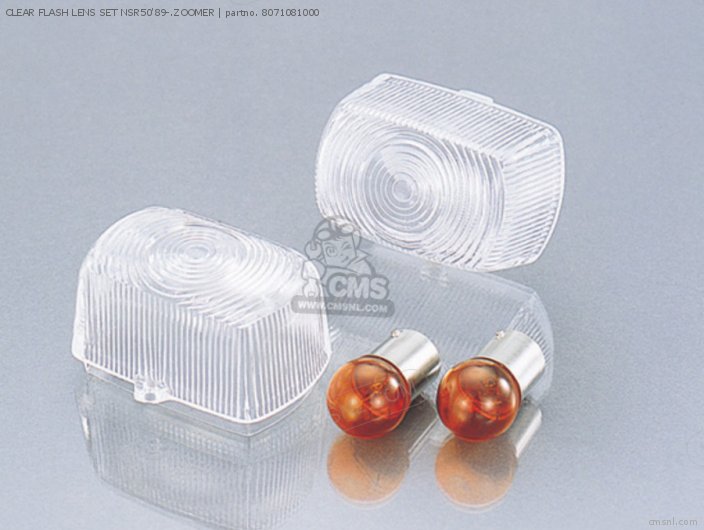 Kitaco CLEAR FLASH LENS SET NSR5089-.ZOOMER 8071081000