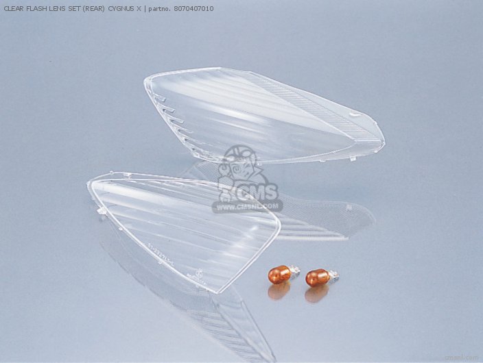 Kitaco CLEAR FLASH LENS SET (REAR) CYGNUS X 8070407010