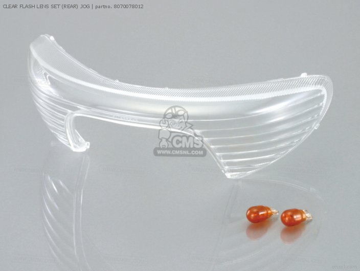 Kitaco CLEAR FLASH LENS SET (REAR) JOG 8070078012