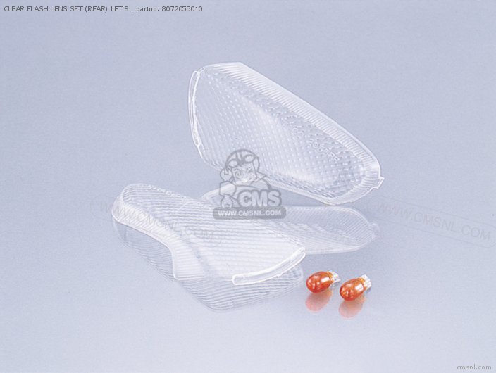 Kitaco CLEAR FLASH LENS SET (REAR) LETS 8072055010