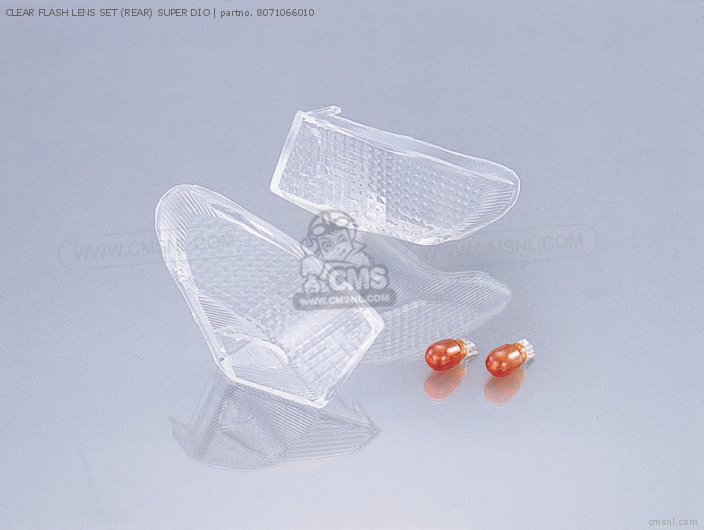 Kitaco CLEAR FLASH LENS SET (REAR) SUPER DIO 8071066010