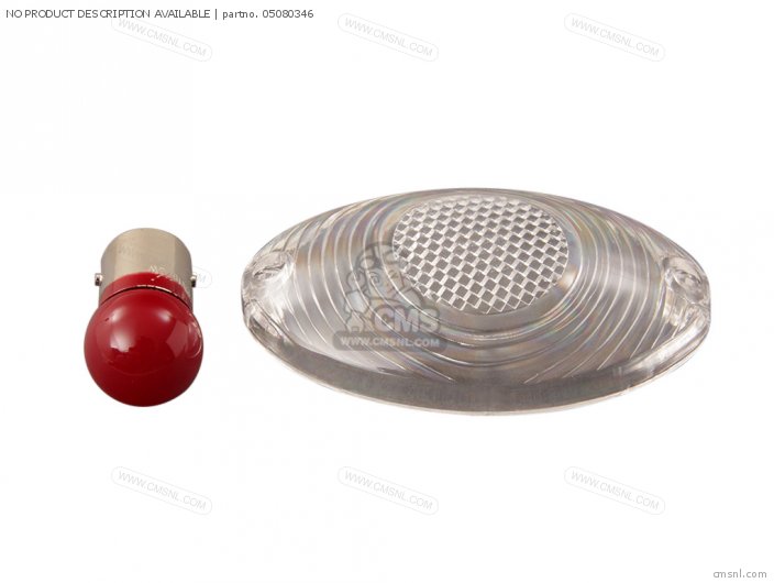 Takegawa CLEAR LENS (WITH 12V18W/5W BULB) FOR CAT EYE TAIL LAMP (09-03-08 05080346