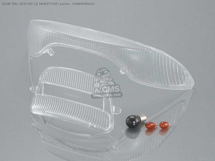 Kitaco CLEAR TAIL LENS SET (2) MAJESTY125 1098090406010