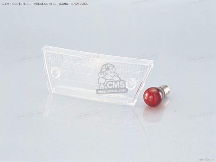 Kitaco CLEAR TAIL LENS SET ADDRESS V100 8092400000