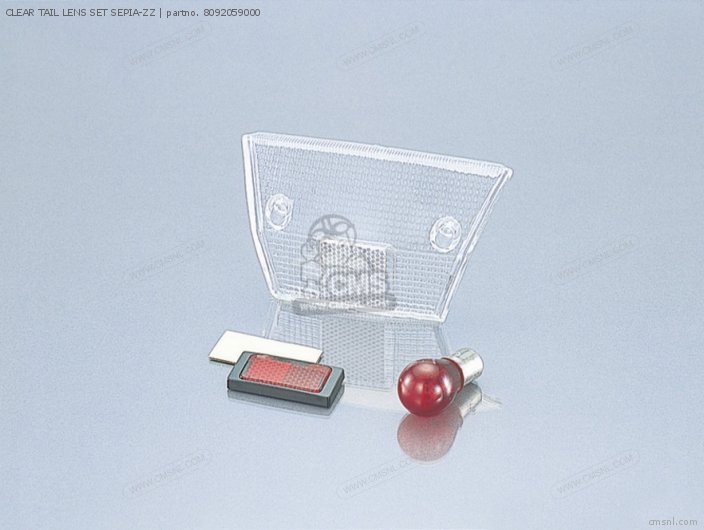 Kitaco CLEAR TAIL LENS SET SEPIA-ZZ 8092059000