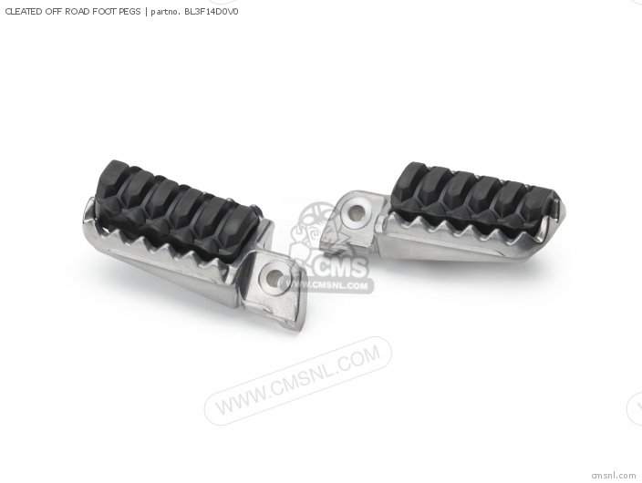 Yamaha CLEATED OFF ROAD FOOT PEGS BL3F14D0V0