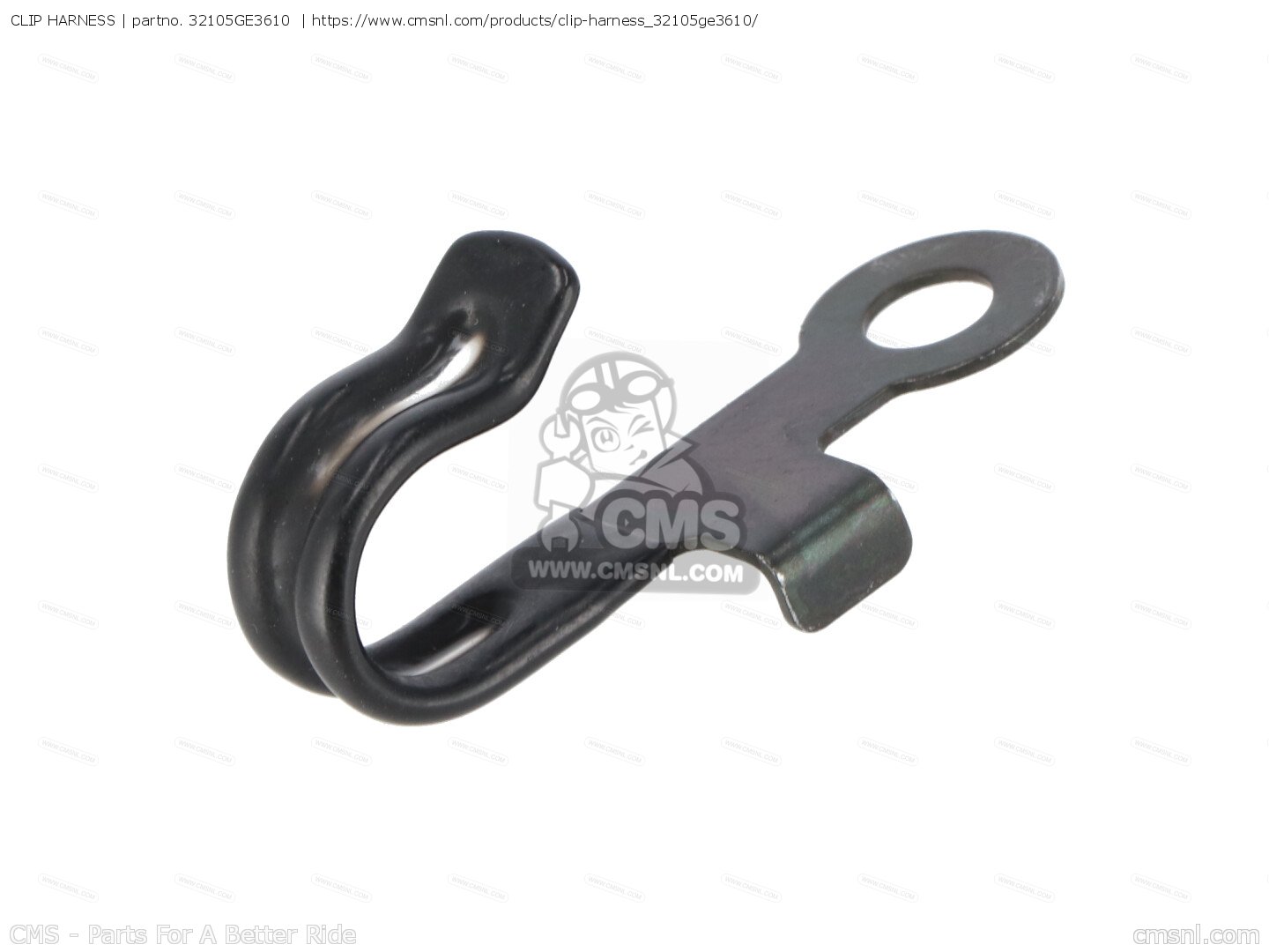32105GE3610 Clip Harness Honda buy the 32105GE3610 at CMSNL