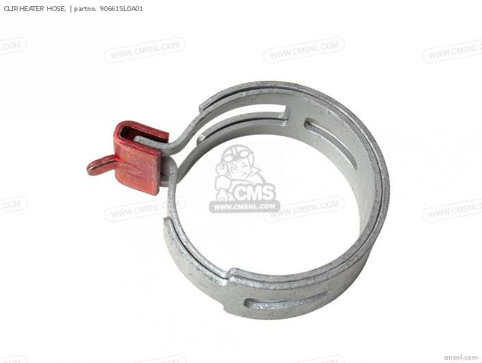 Honda CLIP,HEATER HOSE, 90661SL0A01