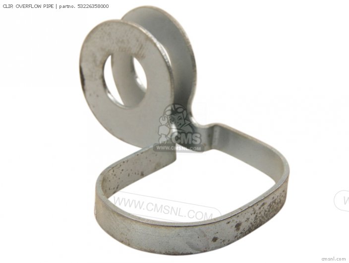 CLIP, OVERFLOW PIPE CLIP, OVERFLOW PIPE