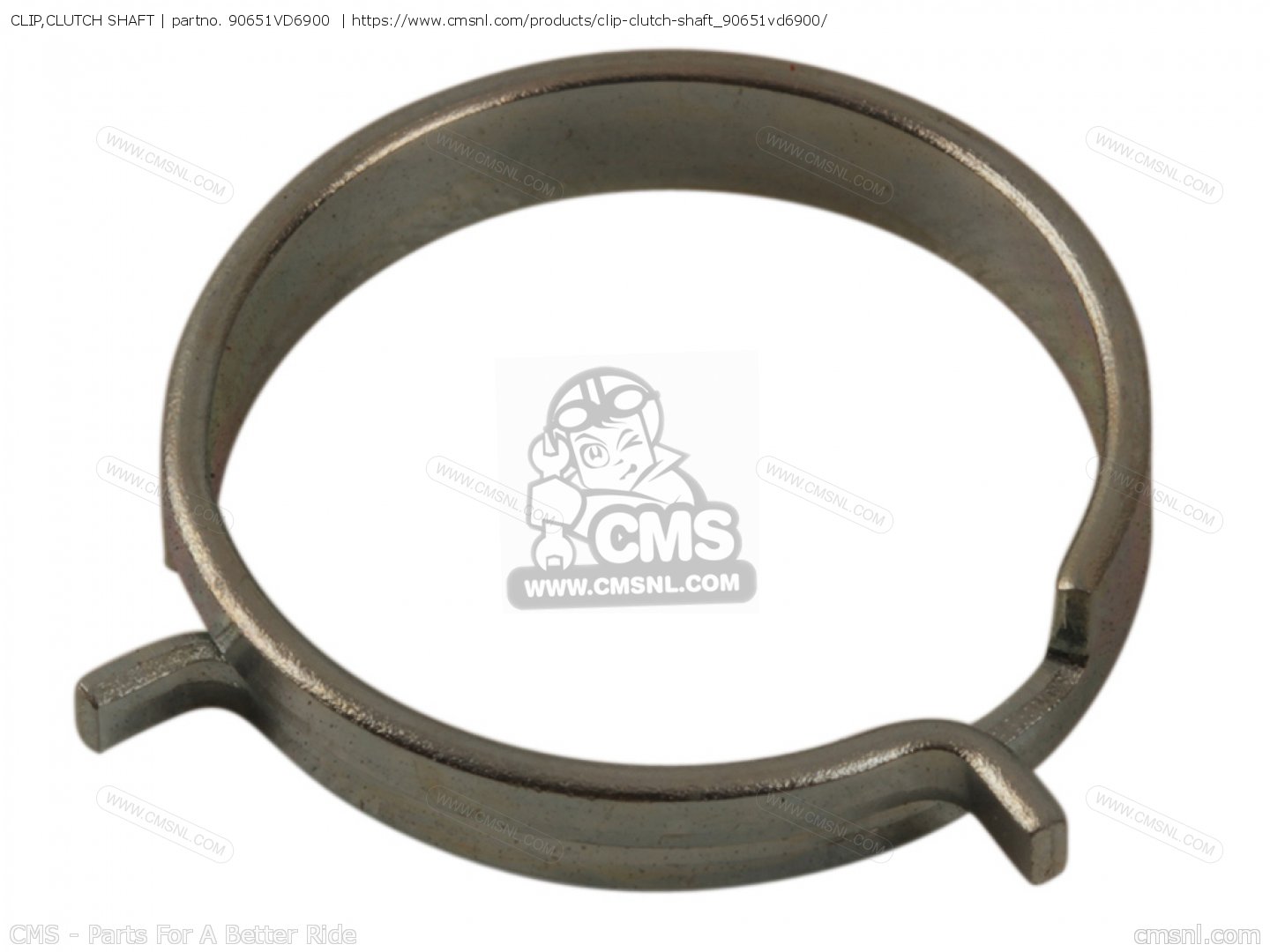 90651VD6900 Clip,clutch Shaft Honda buy the 90651VD6900 at CMSNL