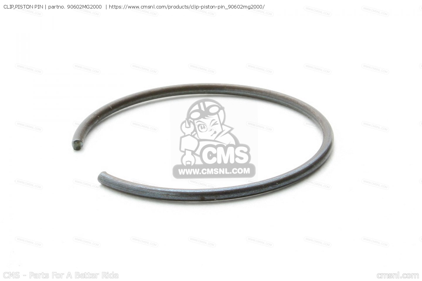 90602MG2000 Clip,piston Pin Honda buy the 90602MG2000 at CMSNL