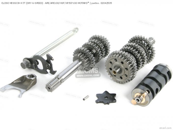 Takegawa CLOSE MISSION KIT (DRY 6-SPEED)  APE/APE100/NSF/XR50?100 MOTARD* 02042535