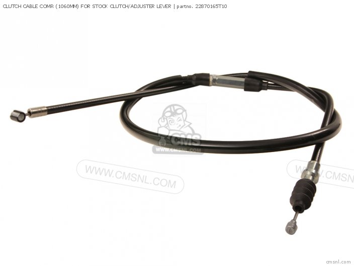 Takegawa CLUTCH CABLE COMP. (1060MM) FOR STOCK CLUTCH/ADJUSTER LEVER 22870165T10