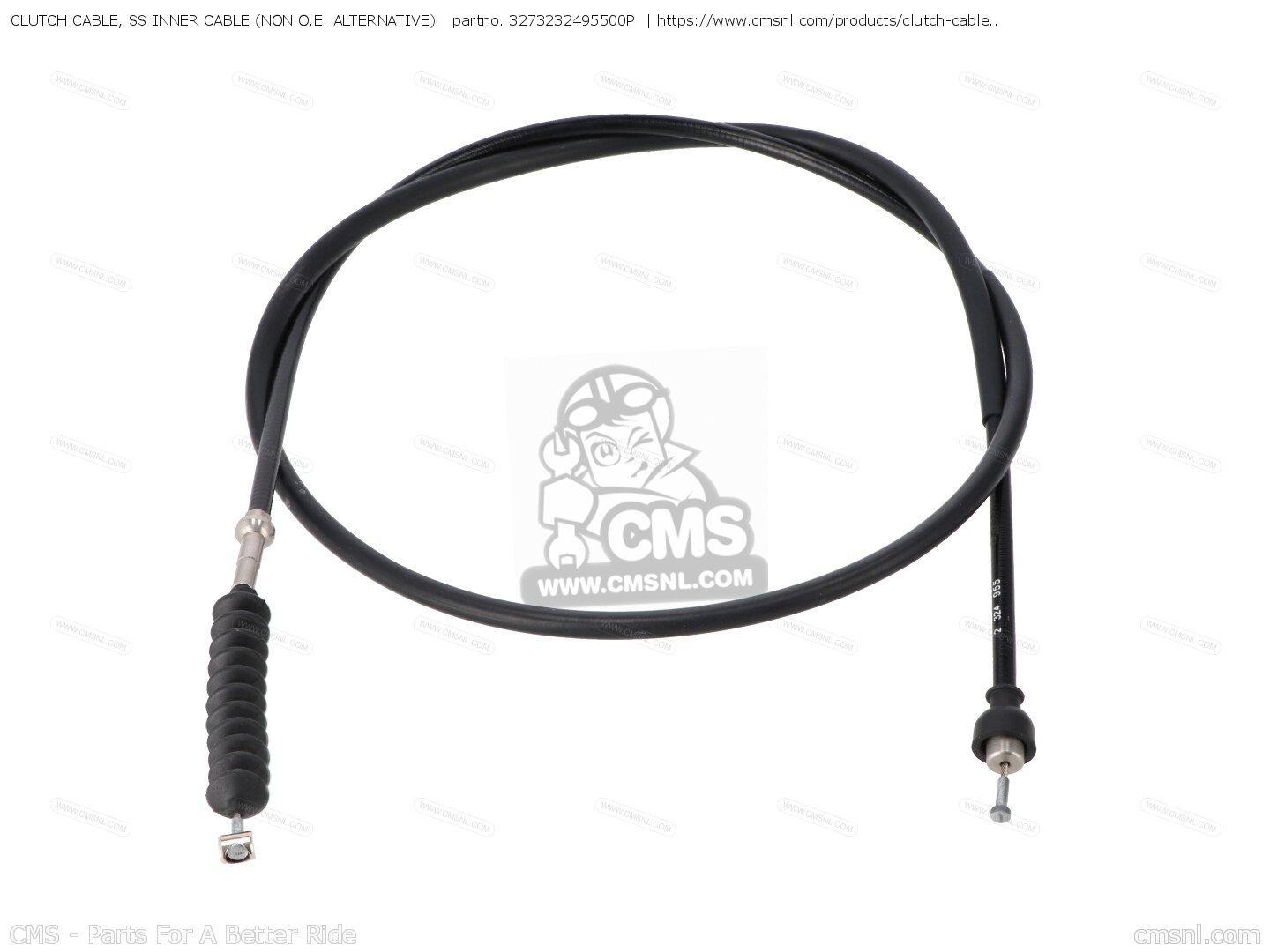 3273232495500P Clutch Cable, Ss Inner Cable (non O.e. Alternative