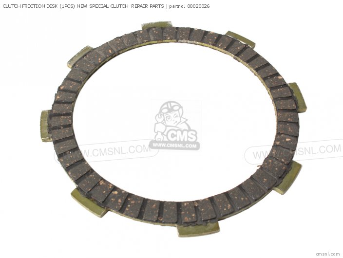 Takegawa CLUTCH FRICTION DISK (1PCS) NEW SPECIAL CLUTCH  REPAIR PARTS 00020026