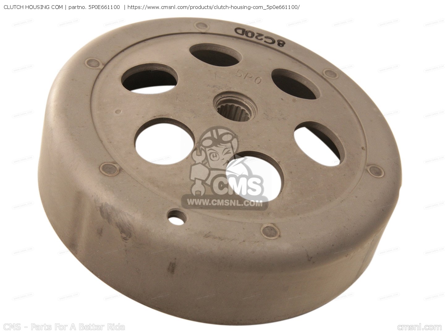5P0E661100 Clutch Housing Com Yamaha buy the 5P0E661100 at CMSNL