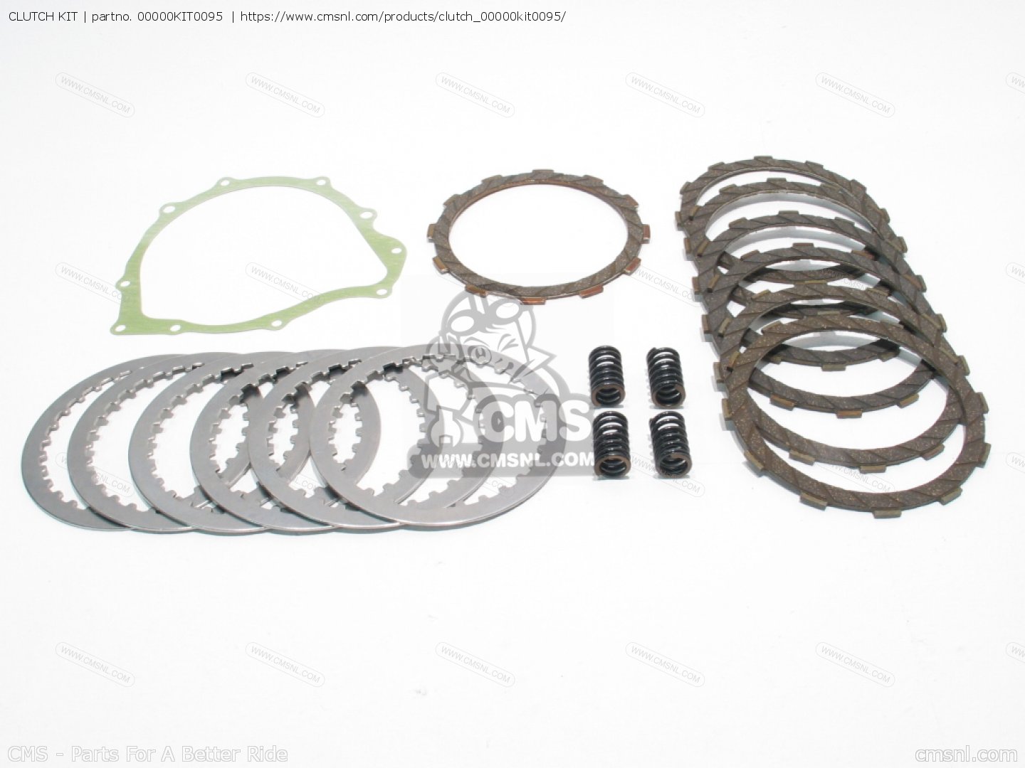 CLUTCH KIT for CB750F 750 SUPER SPORT 1976 USA order at CMSNL