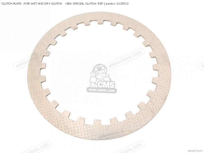 Takegawa CLUTCH PLATE  :FOR WET AND DRY CLUTCH    NEW SPECIAL CLUTCH  REP 2125312