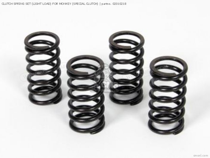 Takegawa CLUTCH SPRING SET (LIGHT LOAD) FOR MONKEY (SPECIAL CLUTCH) 02010218