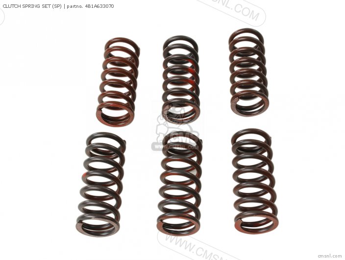 4B1A633070 Clutch Spring Set (sp) Yamaha buy the 4B1A633070 at CMSNL
