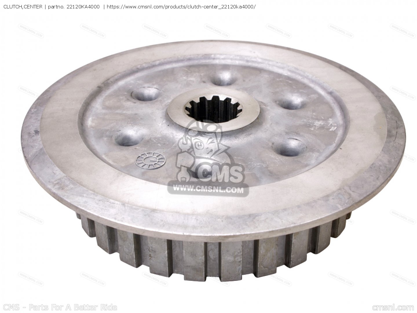 22120KA4000 Clutch,center Honda buy the 22120KA4000 at CMSNL