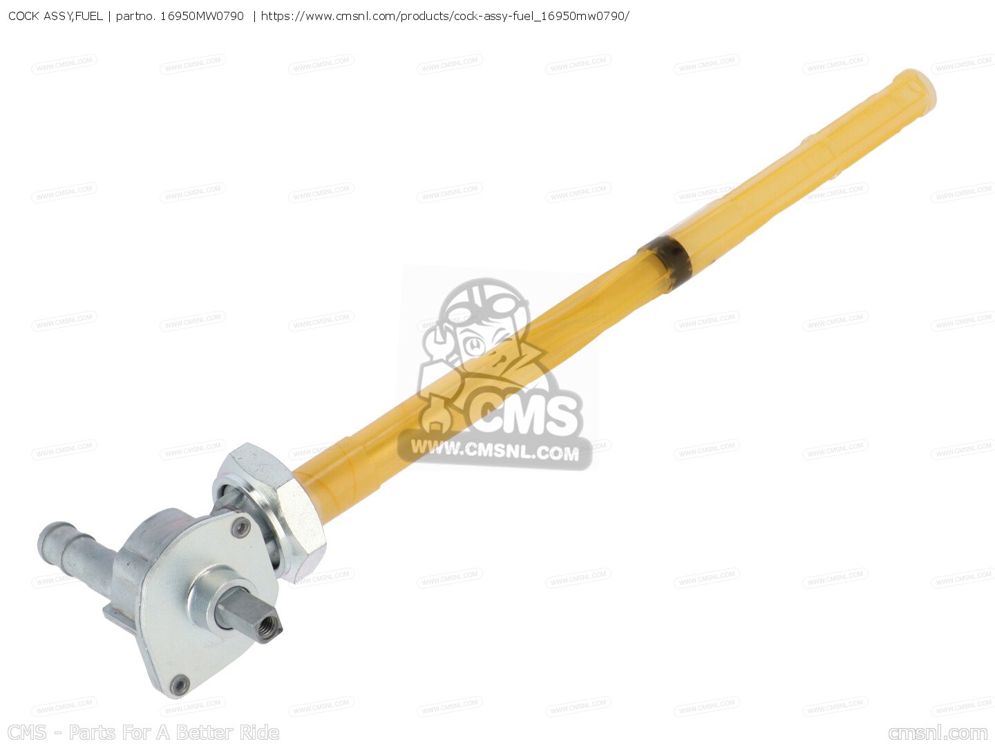 mmm 16950MW0790: COCK ASSY,FUEL Honda - buy the 16950-MW0-790 at