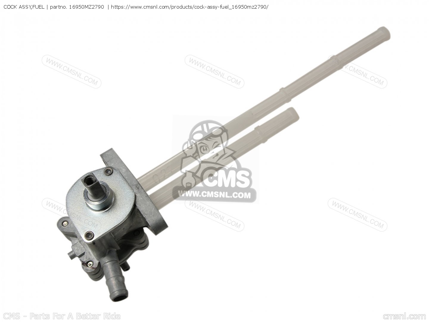 16950MZ2790: COCK ASSY,FUEL Honda - buy the 16950-MZ2-790 at CMSNL