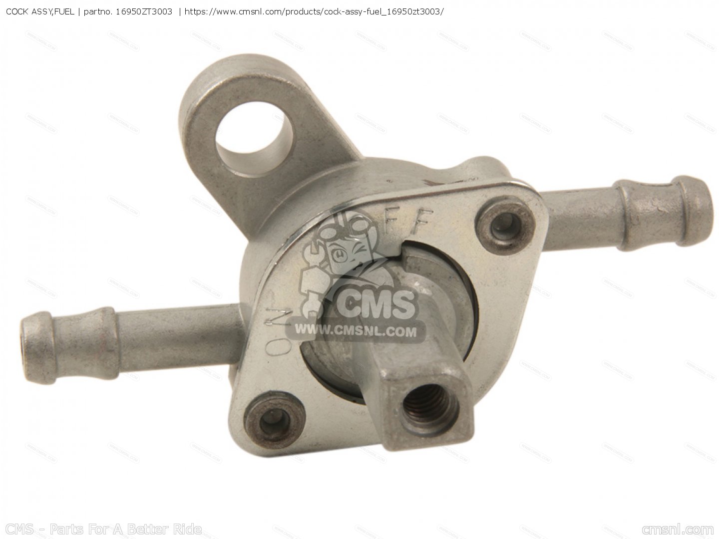 16950ZT3003: Cock Assy,fuel Honda - buy the 16950-ZT3-003 at CMSNL