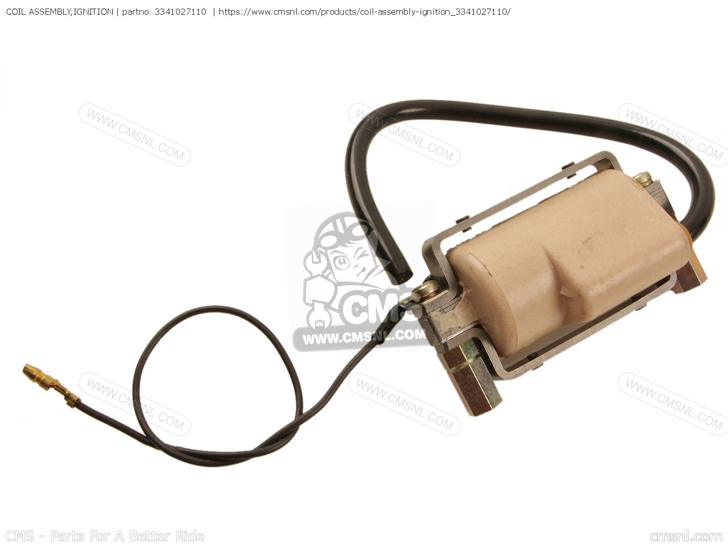 COIL ASSEMBLY,IGNITION for RV90 1977 (B) USA (E03) order at CMSNL