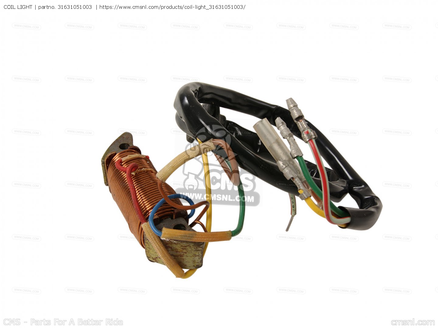 31631051003 Coil Light Honda buy the 31631051003 at CMSNL